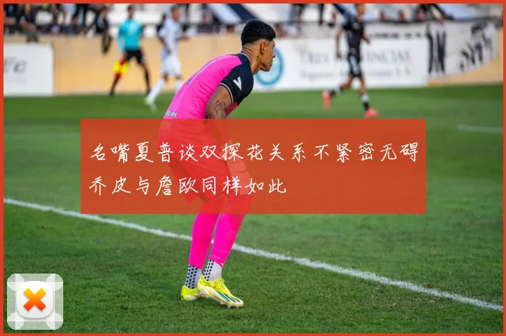 名嘴夏普谈双探花关系不紧密无碍乔皮与詹欧同样如此